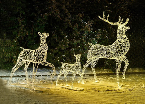 Светодиодные фигуры животных в Братске